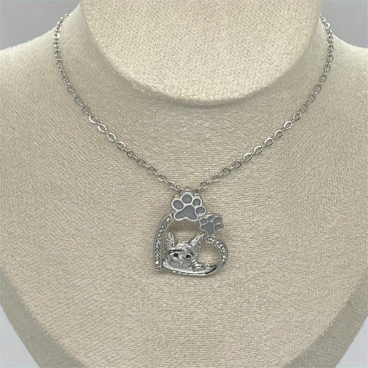 Yorkie Paw Necklace