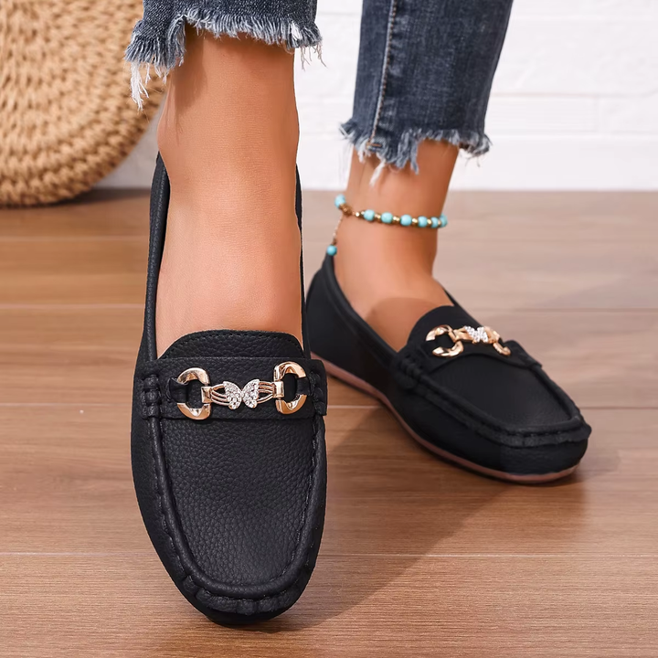 LuxeChain Loafers