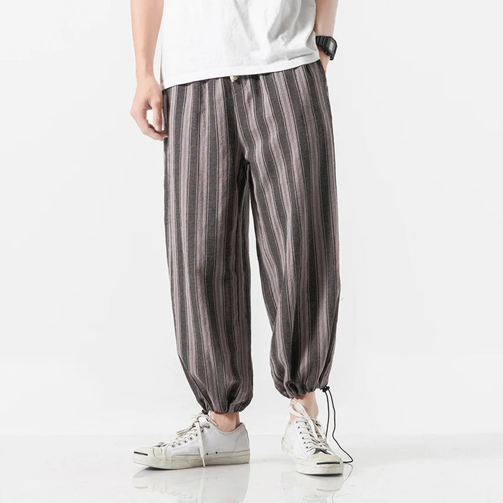 RelaxFit Drawstring Ankle Trousers