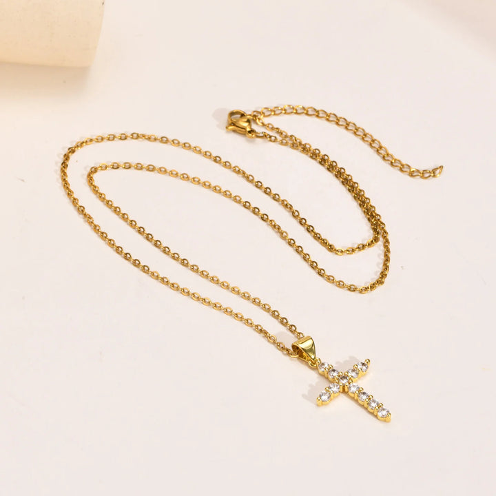 Serene Cross Pendant