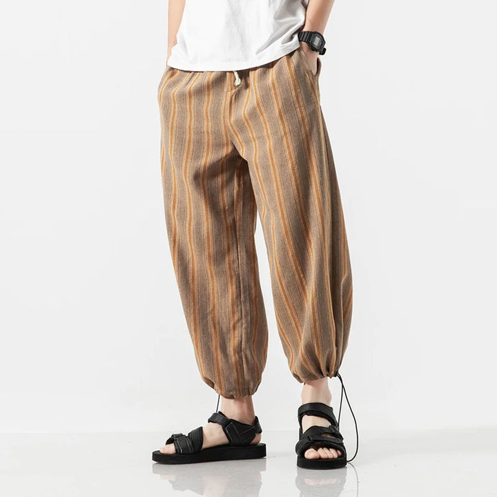 RelaxFit Drawstring Ankle Trousers