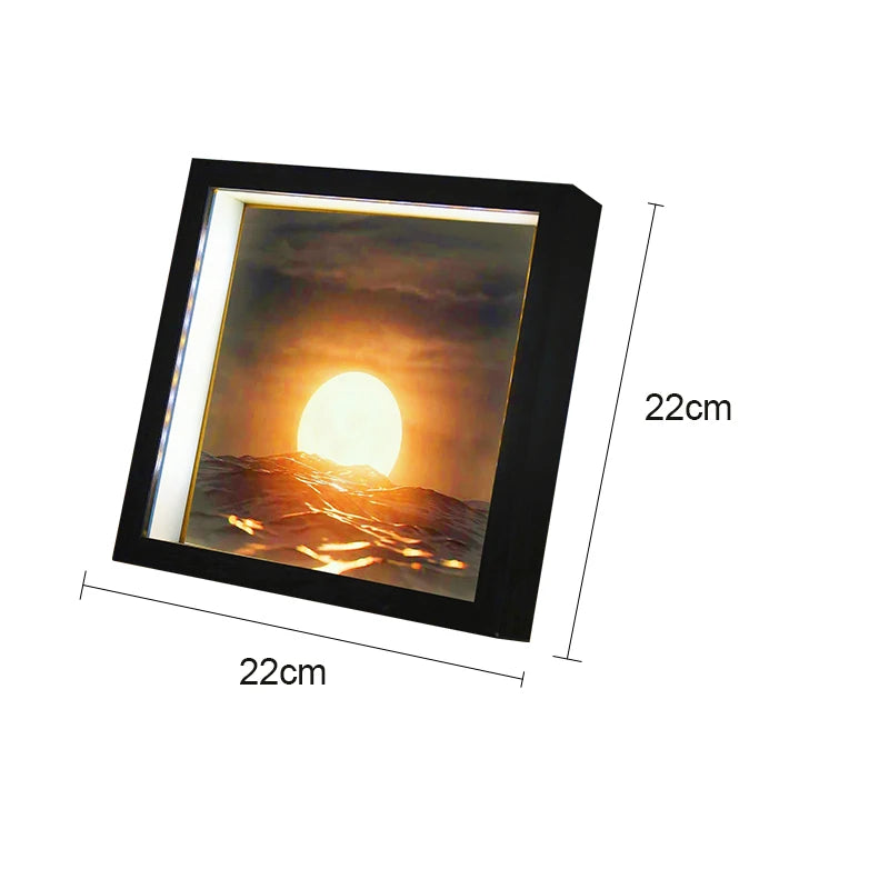 Sunset Scenery Lamp