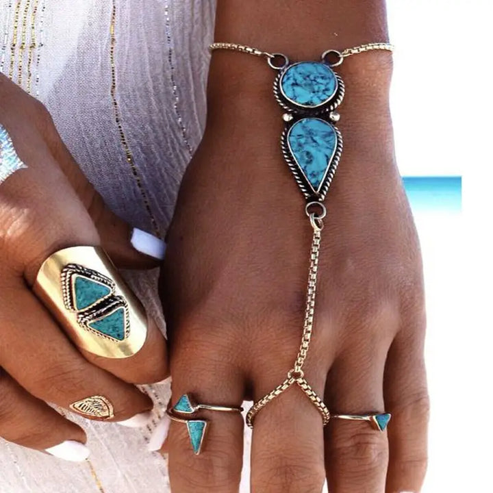 Ocean Drop Handchain