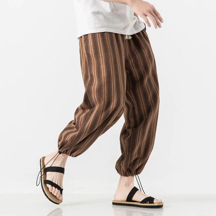 RelaxFit Drawstring Ankle Trousers