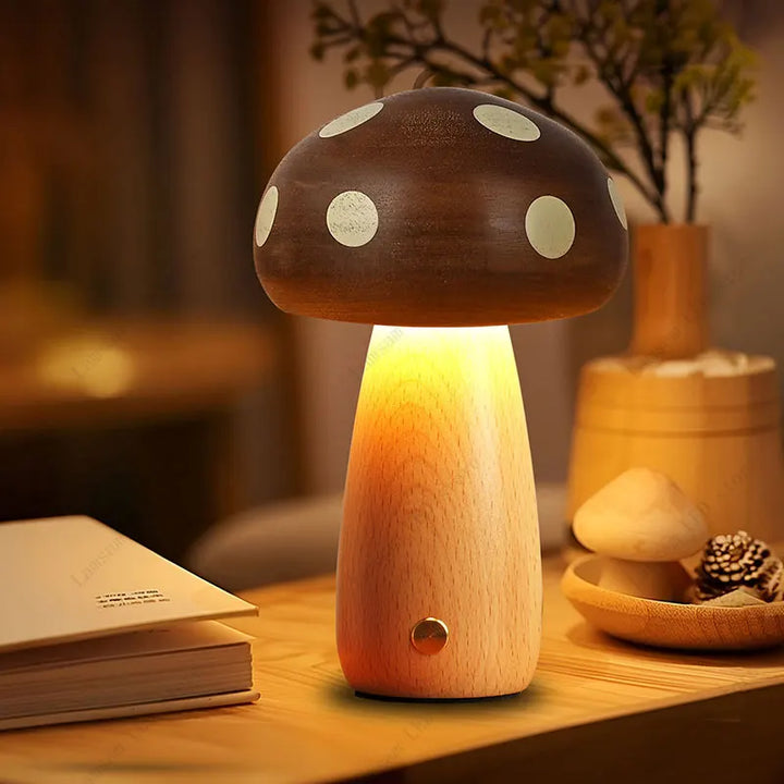Woodland Mushroom Lamp