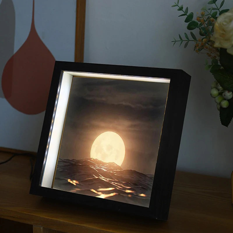 Sunset Scenery Lamp