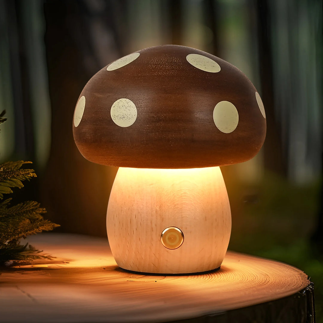Woodland Mushroom Lamp