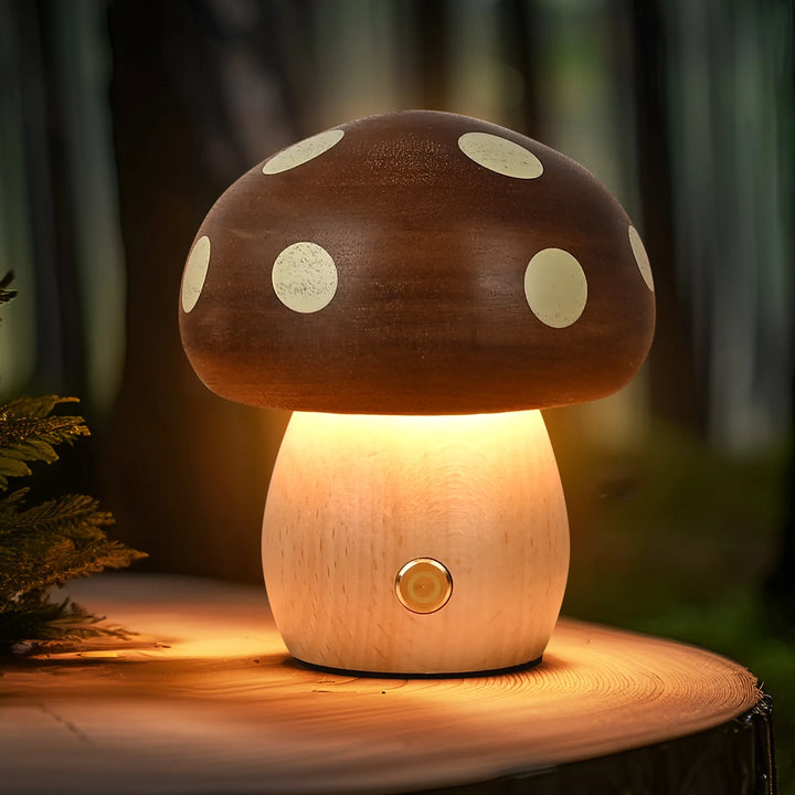 Woodland Mushroom Lamp