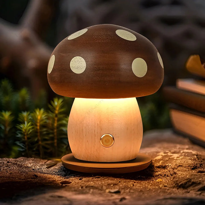 Woodland Mushroom Lamp