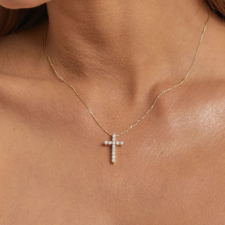 Serene Cross Pendant