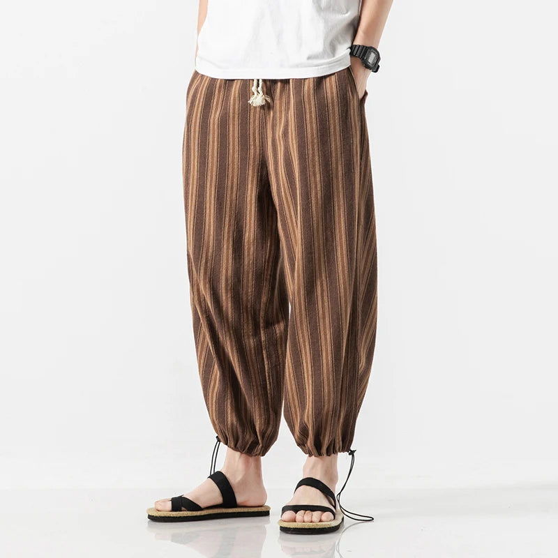 RelaxFit Drawstring Ankle Trousers