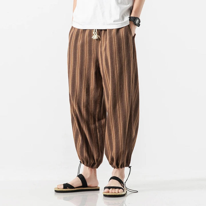 RelaxFit Drawstring Ankle Trousers