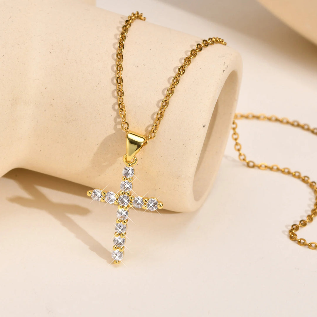 Serene Cross Pendant