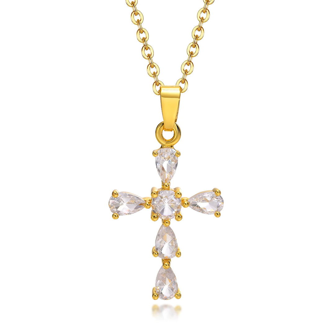 Serene Cross Pendant