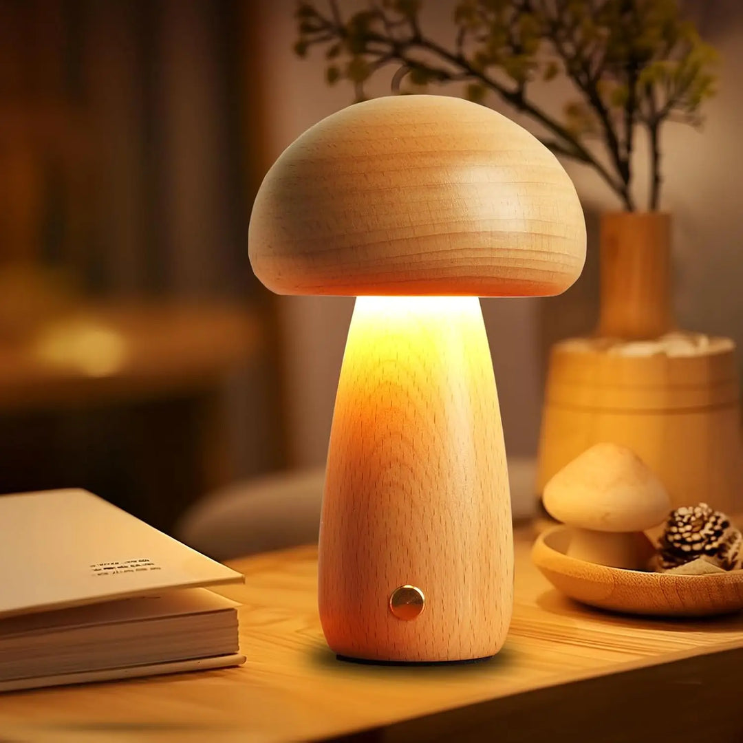Woodland Mushroom Lamp