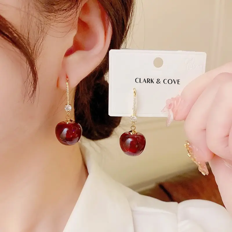 Glossy Cherry Drop